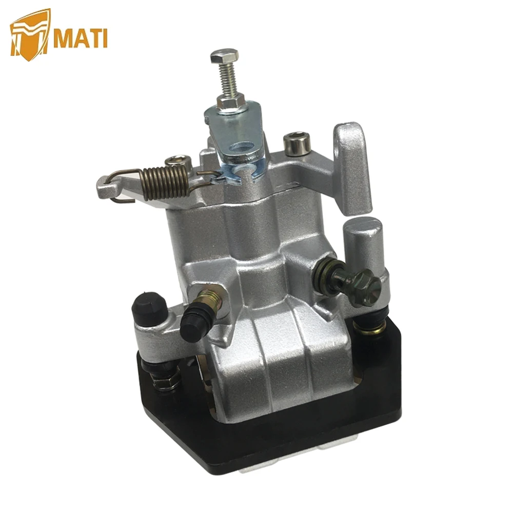 Mati Rear Brake Caliper Assembly for Yamaha UTV Rhino 450 660 Hisun UTV 500 700 YXR450 YXR660 YXR 450 660 5UG-2580V-02-00