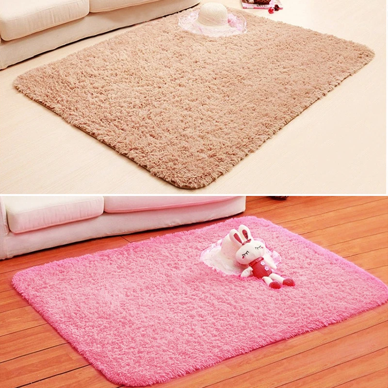Журнальный столик для гостиной одеяло скандинавский ковер с длинными волосами прикроватный коврик для спальни утолщенный моющийся Шелковый Коврик для йоги