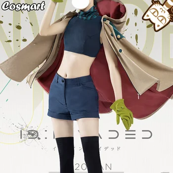 

Anime ID:INVADED Hondoumachi Koharu Uniform Cosplay Costume Halloween Costume For Women Men New 2020