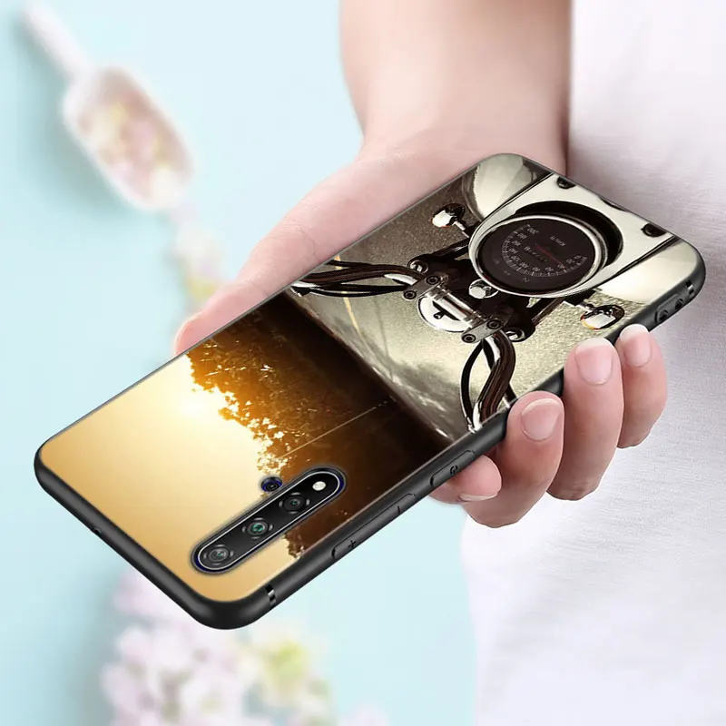 Черный силиконовый чехол moto внедорожный мотоцикл для huawei Nova 5 3i P Smart Z Plus P30 P20 Pro P10 P9 Lite Plus чехол для телефона - Цвет: Style 01