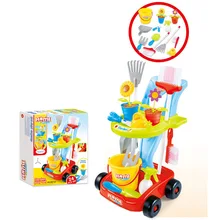 Детский игровой дом игрушки модель садоводства чистящий набор в коляску модель чистящие инструменты кретивная обучающая игрушка