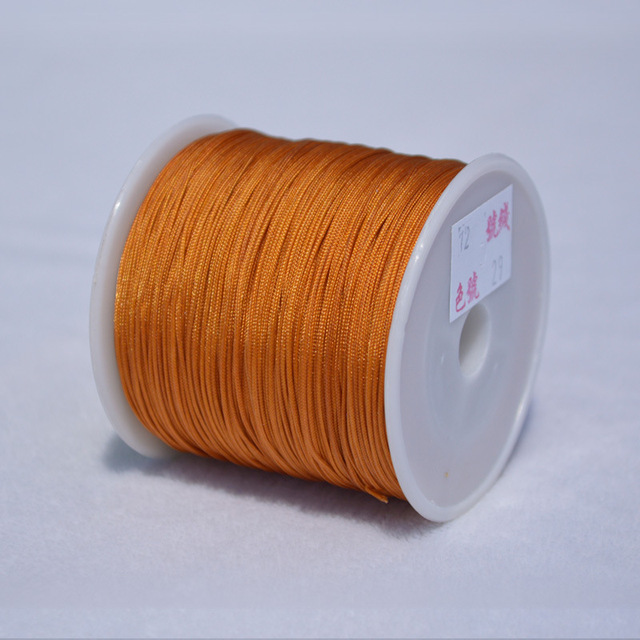 No 72 jade thread red rope hand-knitted rope Chinese knot wire tassel/bracelet braided thread/diy material thread