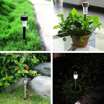 

LED Light Lamp Landscape Lamp Pure White 10pcs 2V 1.2V/600mAh Solar Lighting Power Garden Path