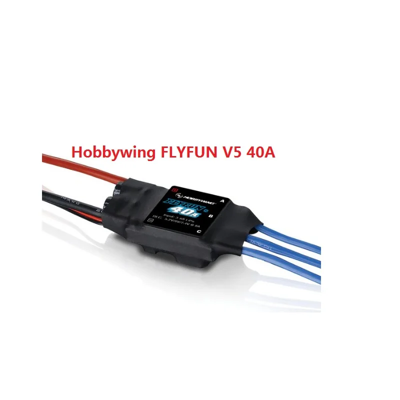 Контроллер скорости Hobbywing FLYFUN V5 60A 80A 120A 130A 160A бесщеточный ESC 3 6S Lipo с функцией DEO для