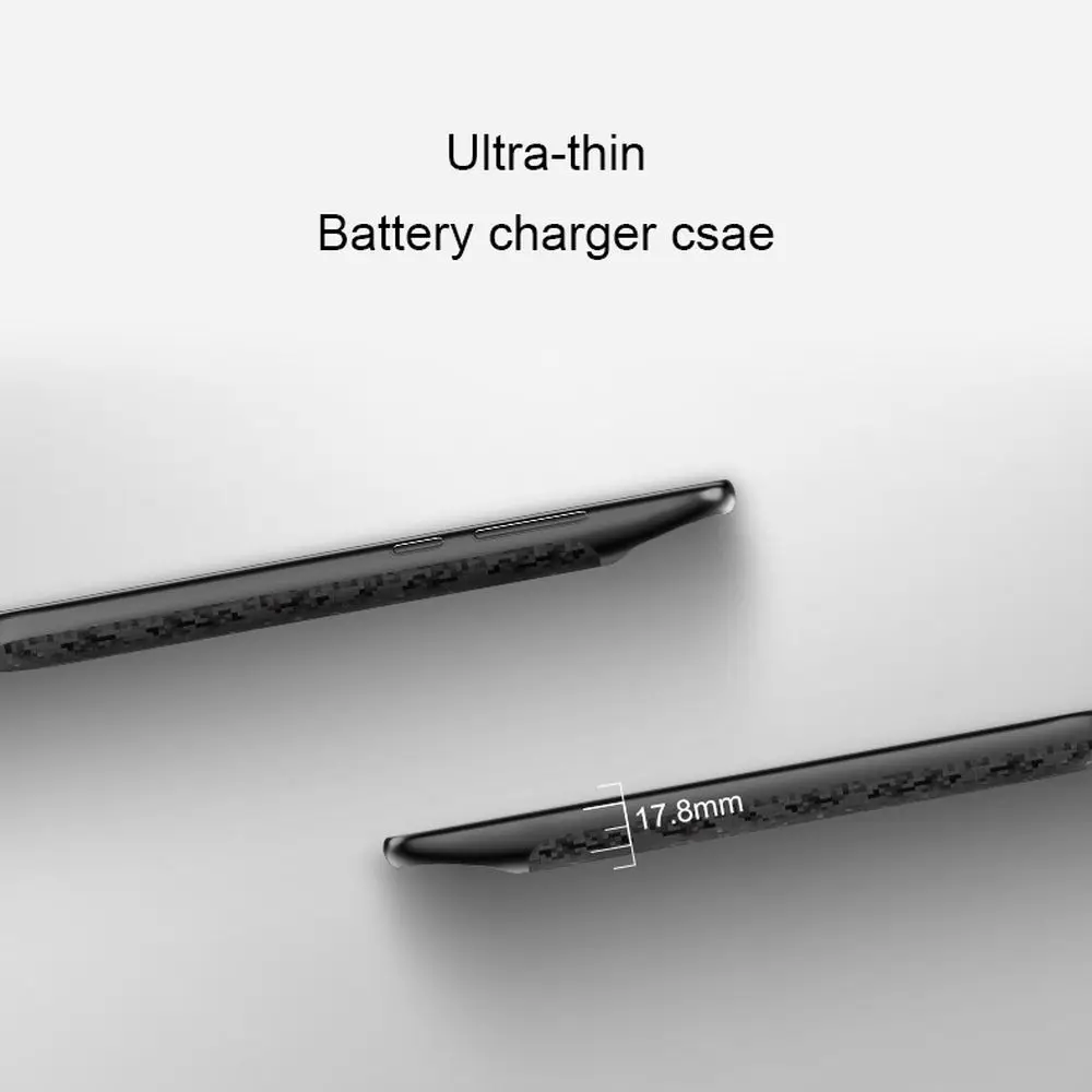 HORUG чехол для зарядного устройства для Xiao mi 6 Чехол для аккумулятора power Bank чехол для зарядки s зарядное устройство для Xiaomi mi 6 mi 6 Внешний чехол для задней панели