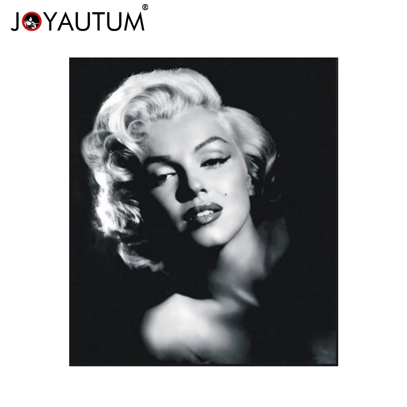 Us 2375 50 Offmovie Marilyn Monroe Vintage Black White Photos Home Decoration 100 Hand Painted Oil Painting On Canvas Modern Wall Art Quadro In