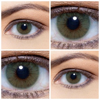 

2 pcs/1 Pair Color contact lenses Colored lenses for eyes contact lens naruto green Cosmetics Sharingan