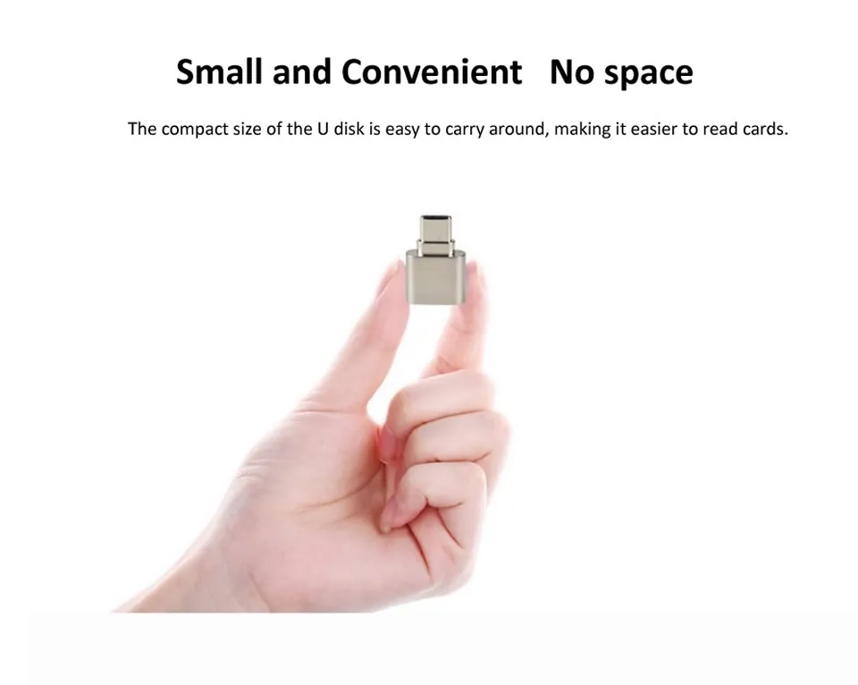 Портативный USB 3,1 type C кард-ридер USB-C TF Micro SD адаптер типа OTG-C кард-ридер для samsung Macbook huawei LeTV