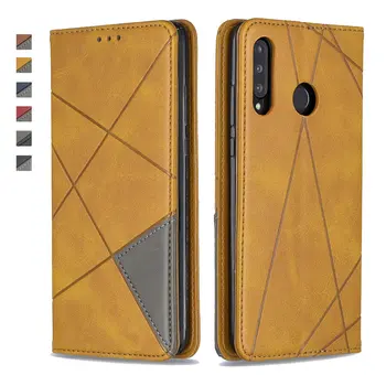 

Honor 20 S Honor 20s Flip Case Luxury Solid Leather Patchwork Wallet Cover for Huawei Honor 20s Case Funda Honor20s S20 MAR-LX1H