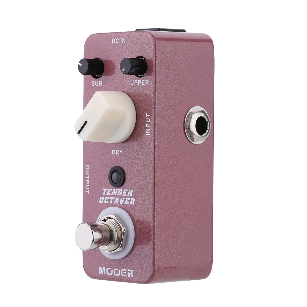 Mooer Reecho Микро Мини Цифровая Задержка, педаль эффектов для электрогитары True Bypass - Цвет: Tender Octaver
