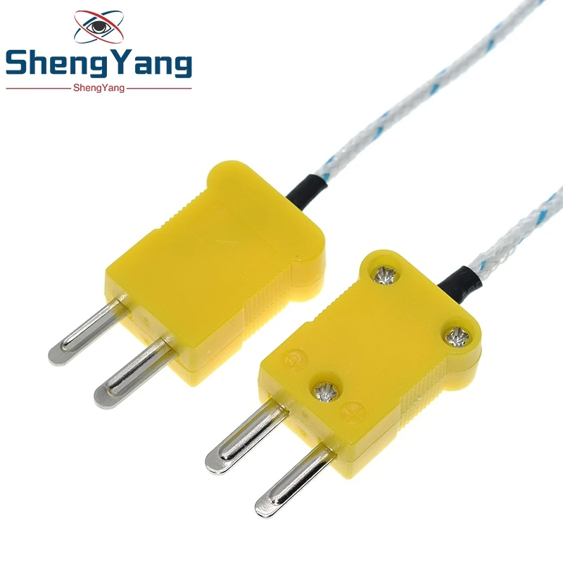 TZT 1/2/5 Stück K-Typ Oberflächenthermoelement-Temperatursensor 1 m Draht-Thermoelementsonde -20 ~ 500 °C – Detail 8