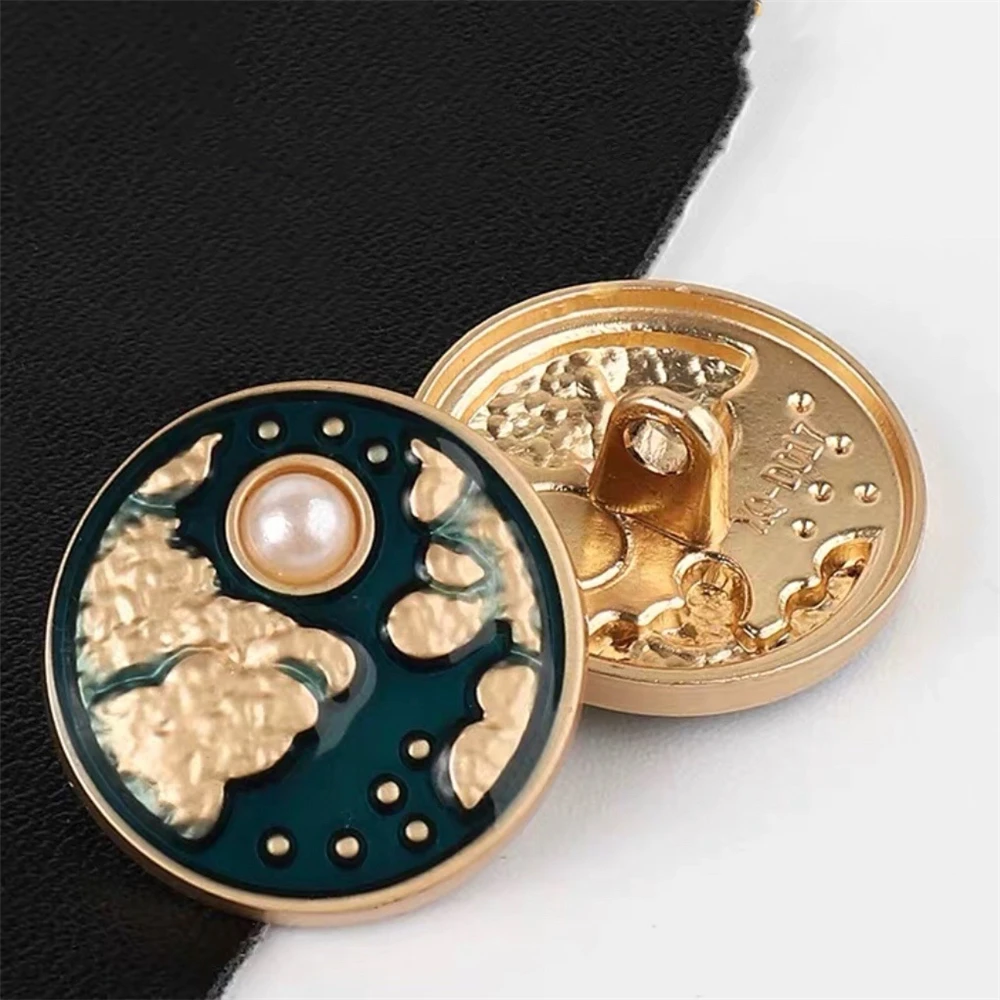 20mm Decorative Buttons for Clothing DIY Sewing Supplies Embellishments for Clothing Moon Sun Design Sewing Buttons for Clothes