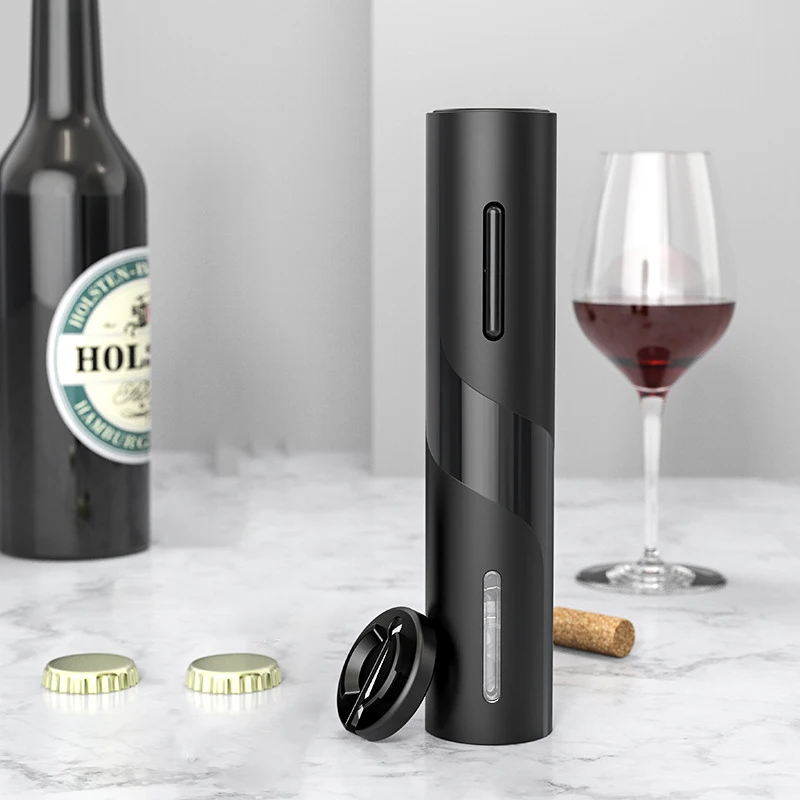 Electric Wine Opener 6-in-1 Sparkling Openers with Base Automatic Corkscrew Suit for Home Use Jar Opener Kitchen Accessories