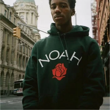 

Noah Hoodies Sweatshirts Autumn Winter Thick Warm BoxingNOAH Embroidery Hoody