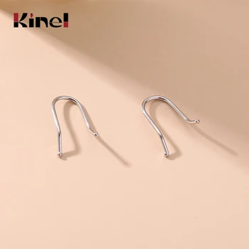 

Kinel Real 925 Sterling Silver Minimalist Y Shape Earrings For Women Party Fashion Jewelry INS Accessories Gift