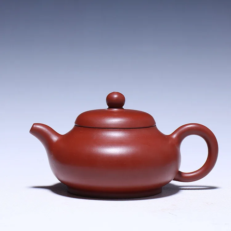 

Yixing recommended undressed ore authentic zhu mud dahongpao sketch jade 150 ml milk pot Lu Weiping are recommended