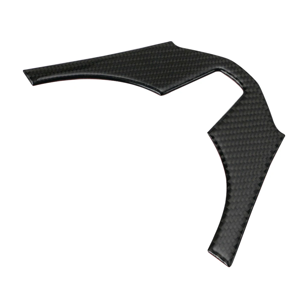 H2CNC Car Steering Wheel Trim Decal Cover Carbon Fiber for Mazda 3 Axela