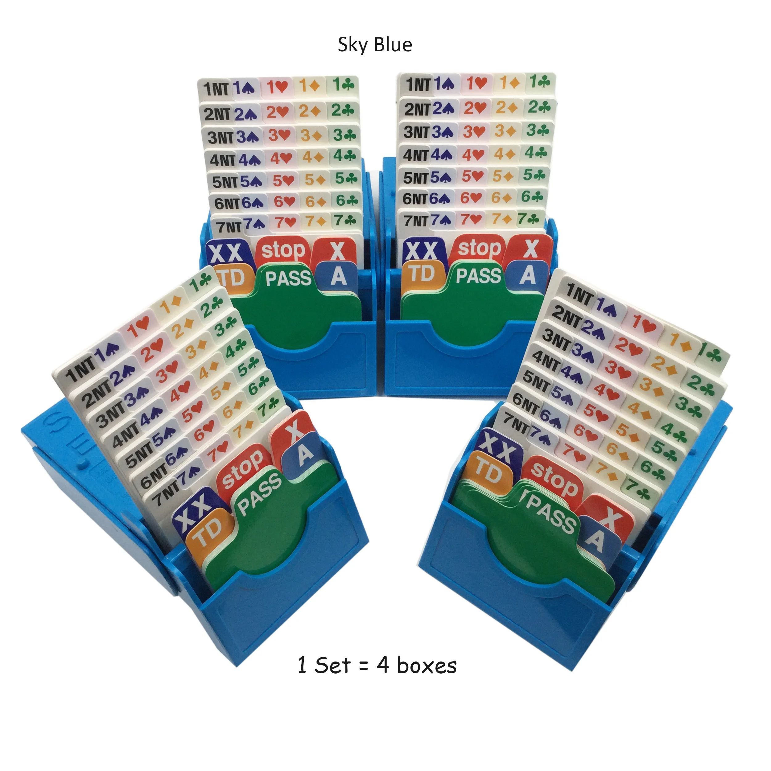 Store and Transport Abeauty Set of 4 Bridge Bidding Boxes with Cards Paper Cards with Carrying Case Easy to Stack Store and Transport Abeauty Set of 4 Bridge Bidding Boxes with Cards Paper Cards with Carrying Case Easy to Stack