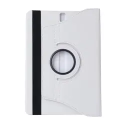 Custodia protettiva in pelle per tablet con supporto pieghevole e copertura flip rotante a 360 gradi