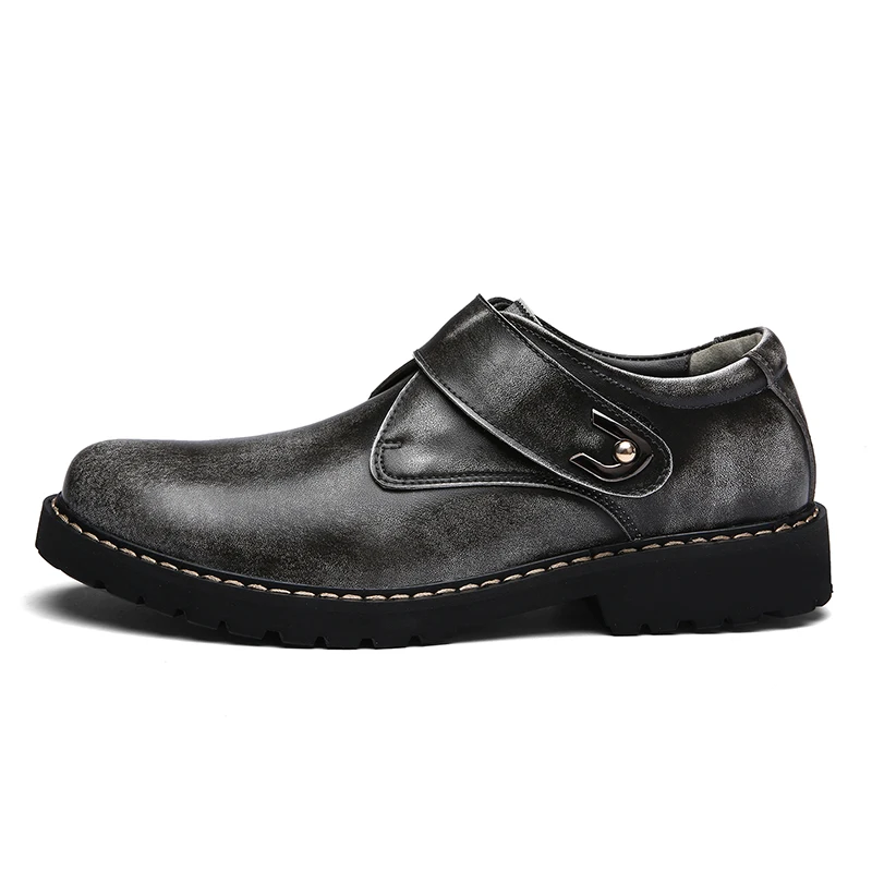 Gray Brand Handmade Breathable Men's Oxford Shoes Top Quality Dress Shoes Men Flats Fashion Genuine Leather Casual Men Shoes - Color: Gray