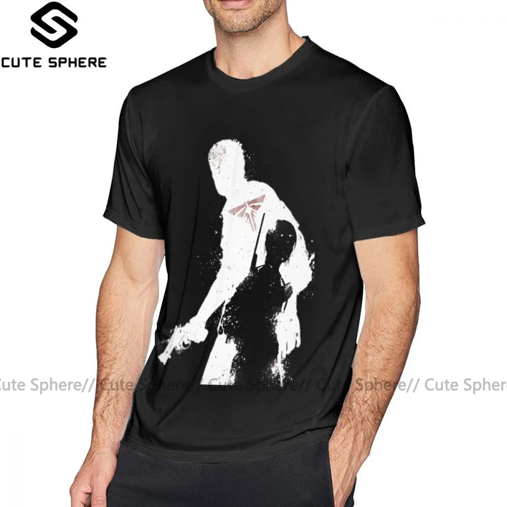 The Last Of Us T Shirt T-Shirt Cotton Fun Tee Streetwear Graphic Short Sleeve 5x Man Tshirt 2020 High qual | Мужская одежда