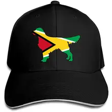 Мужчины Wo мужчины s флаг Гайаны золотистый ретривер, собака Дальнобойщик шляпы бейсболка