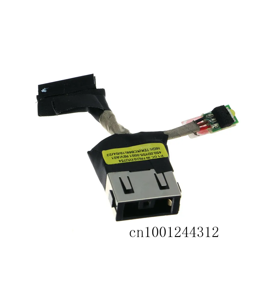 

New Original for Lenovo ThinkPad P1 X1 Extreme DC-in Cable Power Jack Connector 01YU754 450.0DY05.0001