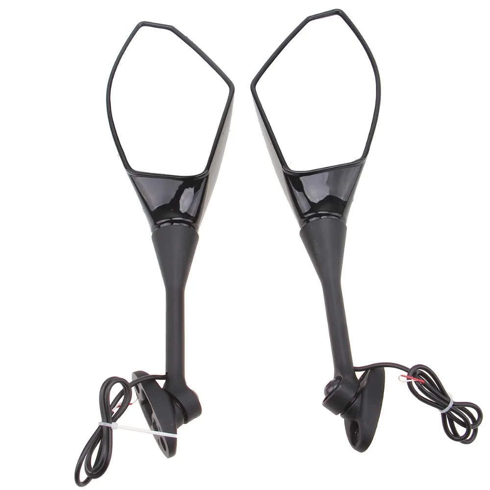 Posbay 1 пара зеркал для мотоцикла LED с поворотным сигналом заднего вида Honda CBR600RR