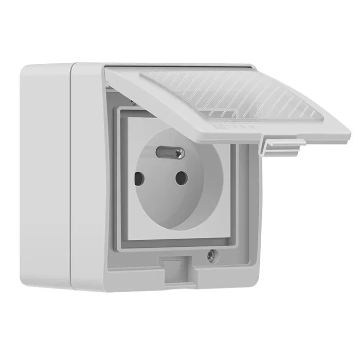 FR SONOFF S55 водонепроницаемый IP55 Wifi умная розетка переключатель умный WiFi розетка умный дом управление Wifi розетка умная розетка - Цвет: FR