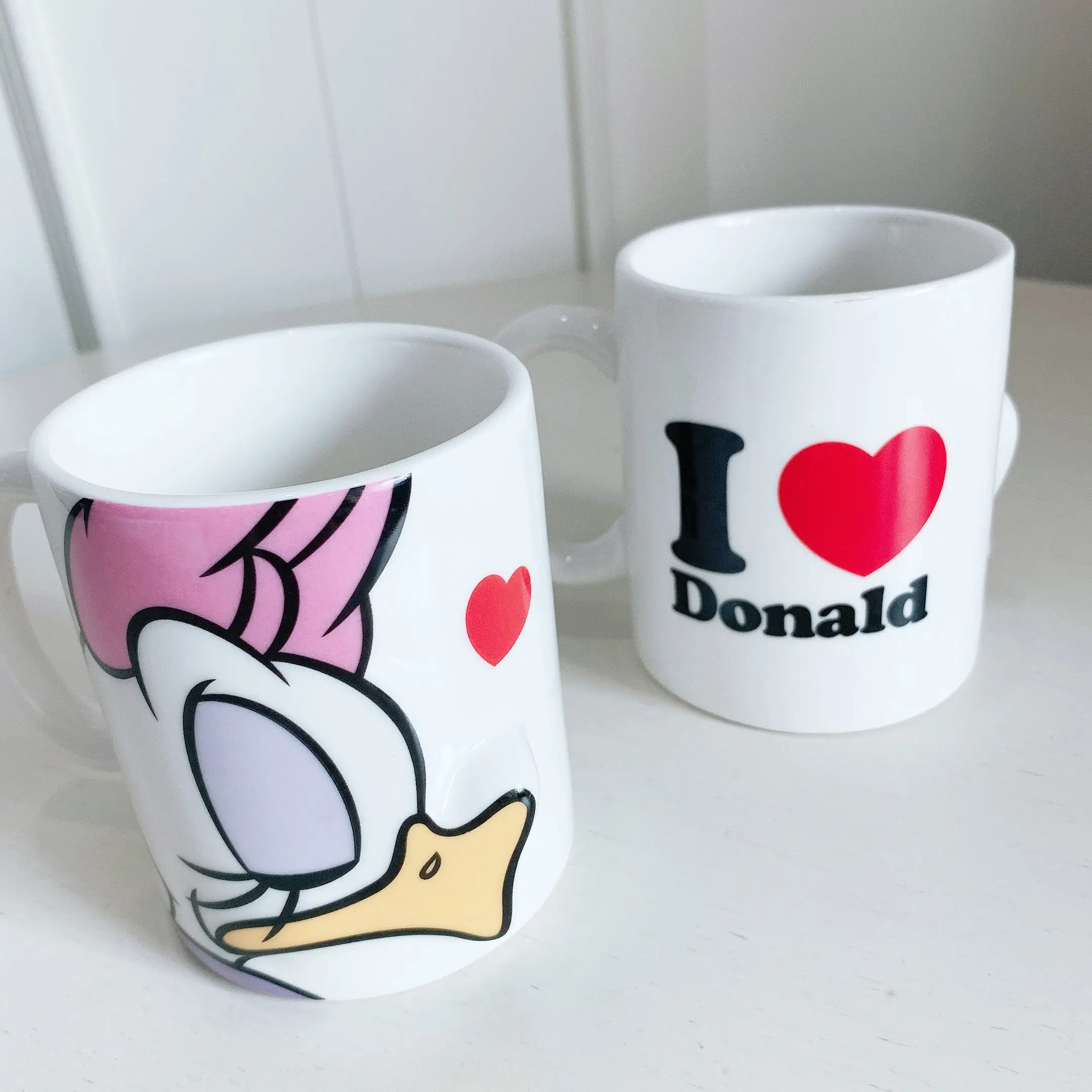 Buy Ceramic Mug Donald Duck Series s Couple Mugs 500 ml - Product collection