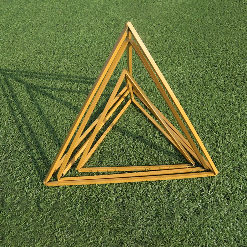 

Wedding props wrought iron geometric frame road decoration decoration stage window creative decoration baby shower