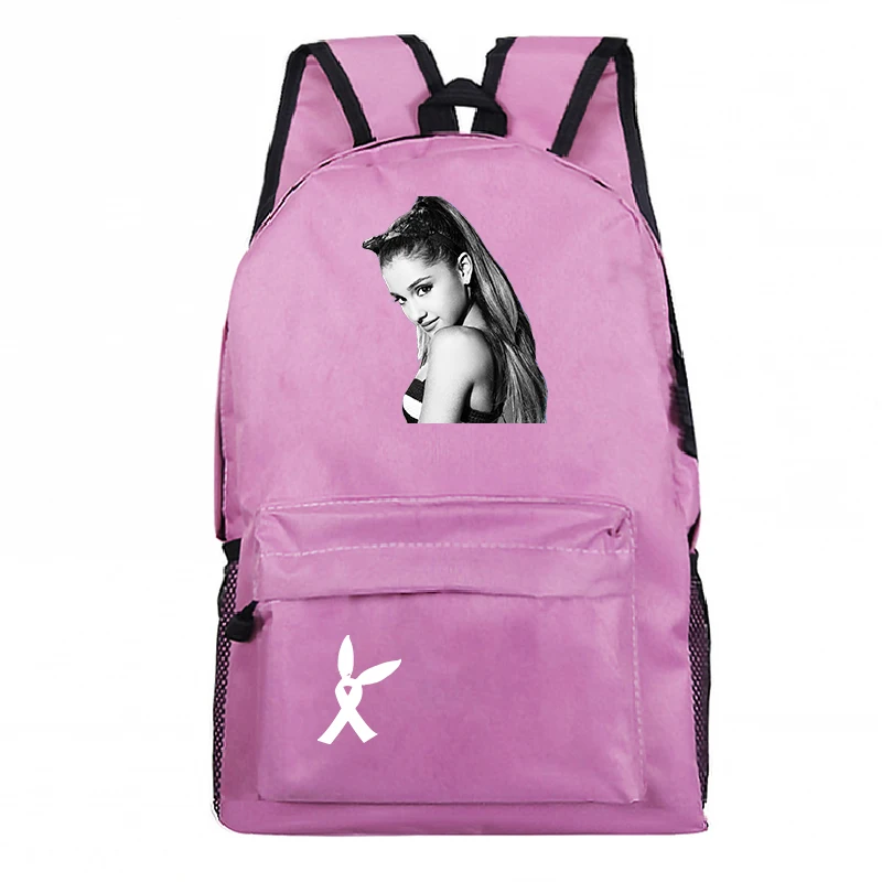 Розовый рюкзак Ariana Grande Mochila Feminina, женский рюкзак, школьные сумки для подростков, мужской рюкзак для ноутбука, Детский рюкзак для путешествий - Цвет: 32