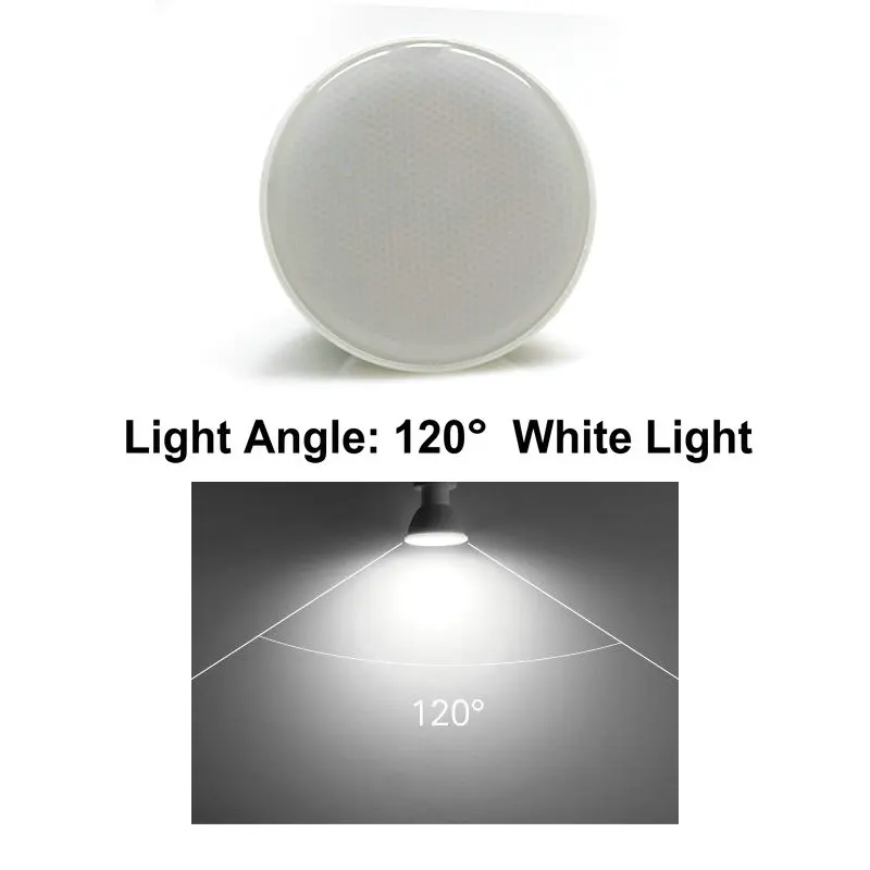 120 Degree White Светодиодный светильник MR16 GU10 E27 E14 Светодиодный светильник 6 Вт 220 В бескорпусный чип светодиод осветительная лампа для настольного светильника энергосберегающее домашнее освещение - Emitting Color: 120 Degree White