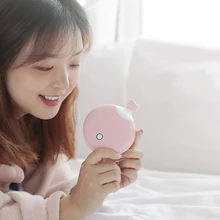 Ручная теплая зарядка, портативный USB многоразовый карманный внешний аккумулятор 5000ма, быстрый нагрев с обеих сторон может держать руки в тепле, лучший вариант