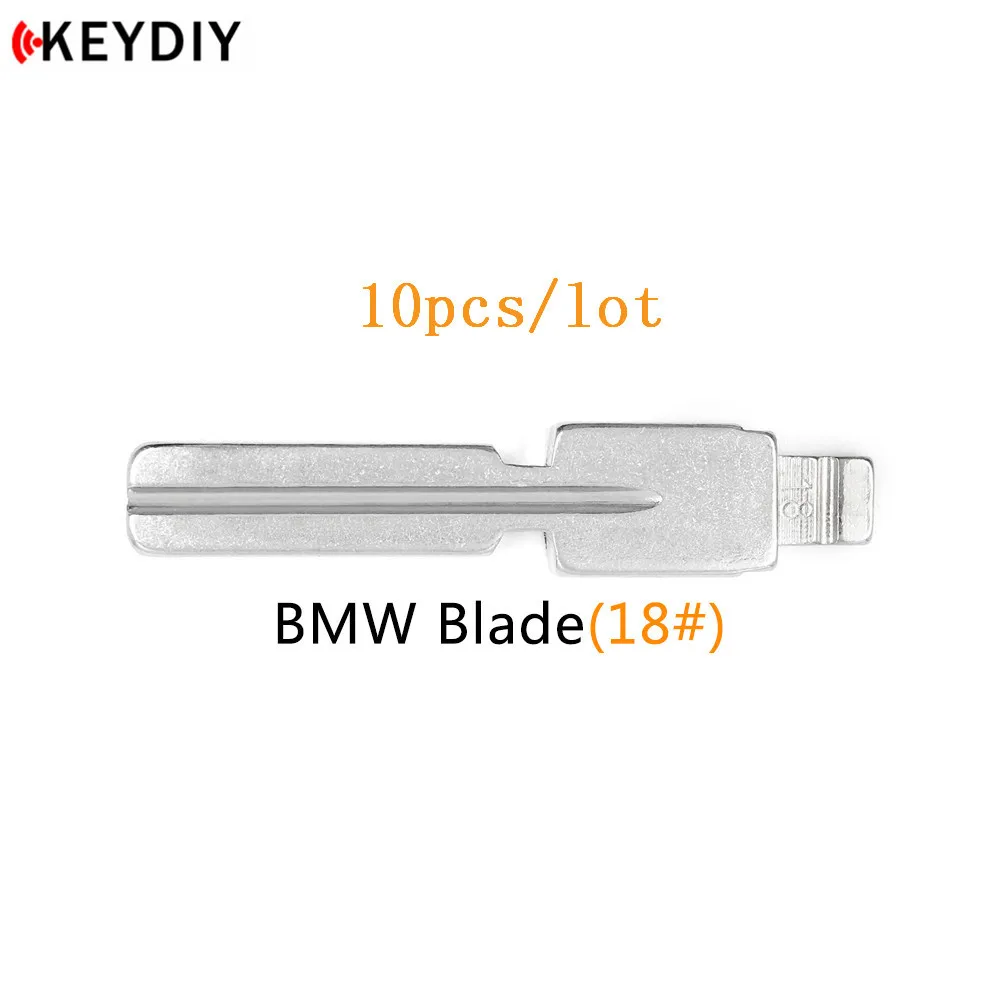 KEYDIY 10 шт./лот металлический пустой флип KD удаленное лезвие ключа тип #18 для BMW