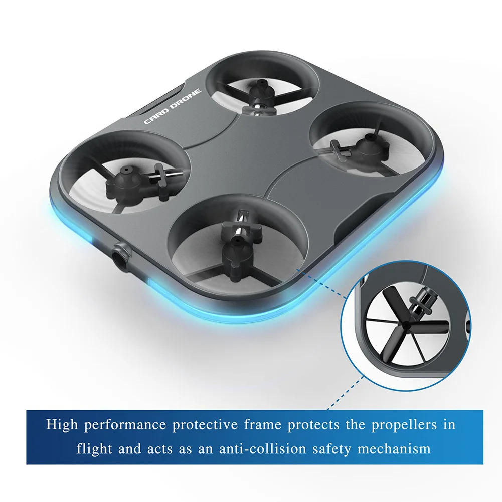 

Face Recognition 4 Channel USB Charging Follow Quadcopter Optical Flow Easy Operate Button RC Drone Pocket HD Air Photographer