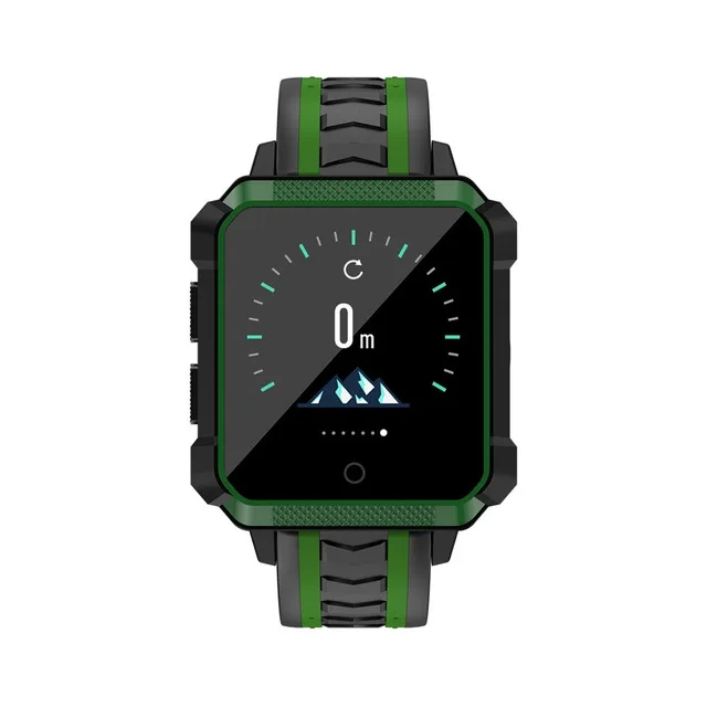 Green H7 4G Смарт часы телефон gps Спорт фитнес трекер IP68 водонепроницаемый мужские спортивные Смарт часы 4G интернет звонки WiFi камеры Открытый - Цвет: Green