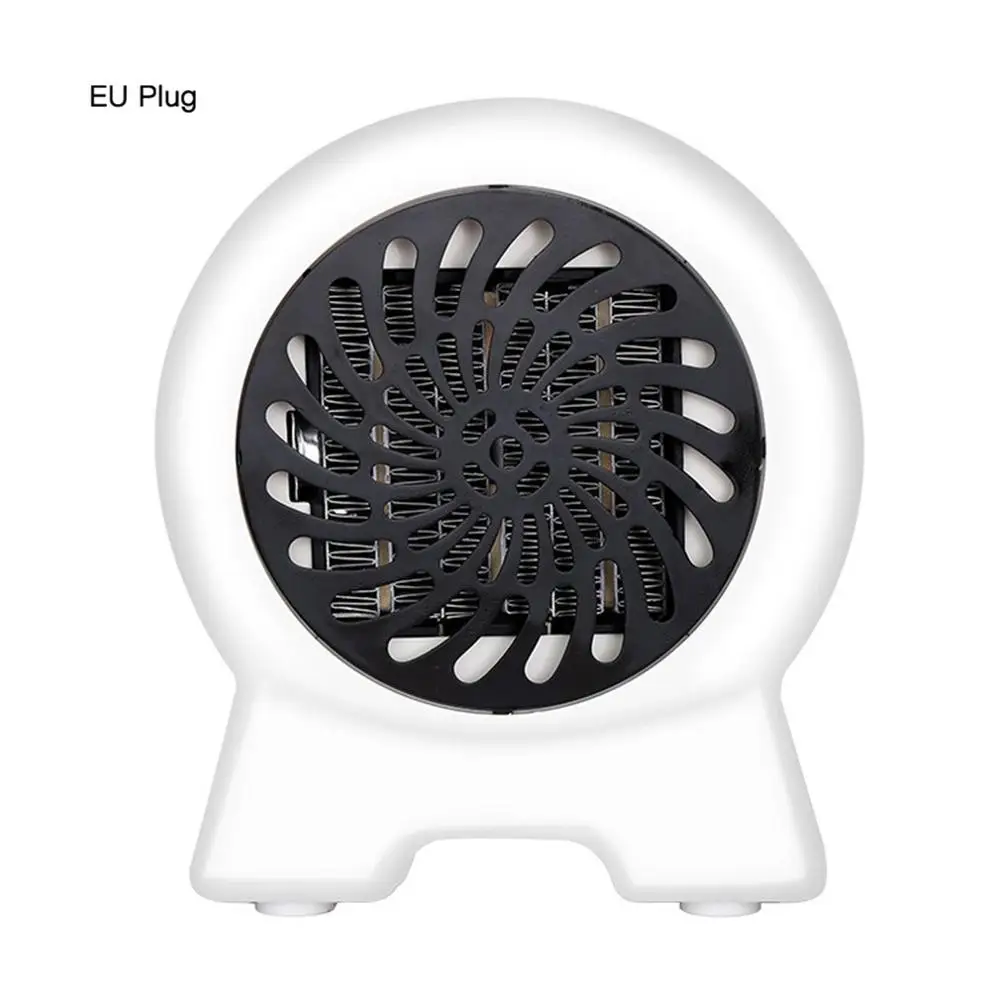 EU Plug Многофункциональный мини-нагреватель тепловентилятор Штепсель быстрого подключения-в офисе дома небольшой электрический горячий воздух портативный Электрический нагреватель - Название цвета: EU Plug
