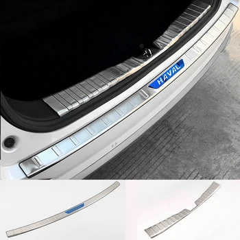 

Lsrtw2017 Stainless Steel Car Rear Door Sill Threshold Cover Trims for Haval H6 Coupe 2018 2019 2020 Accessories Chrome