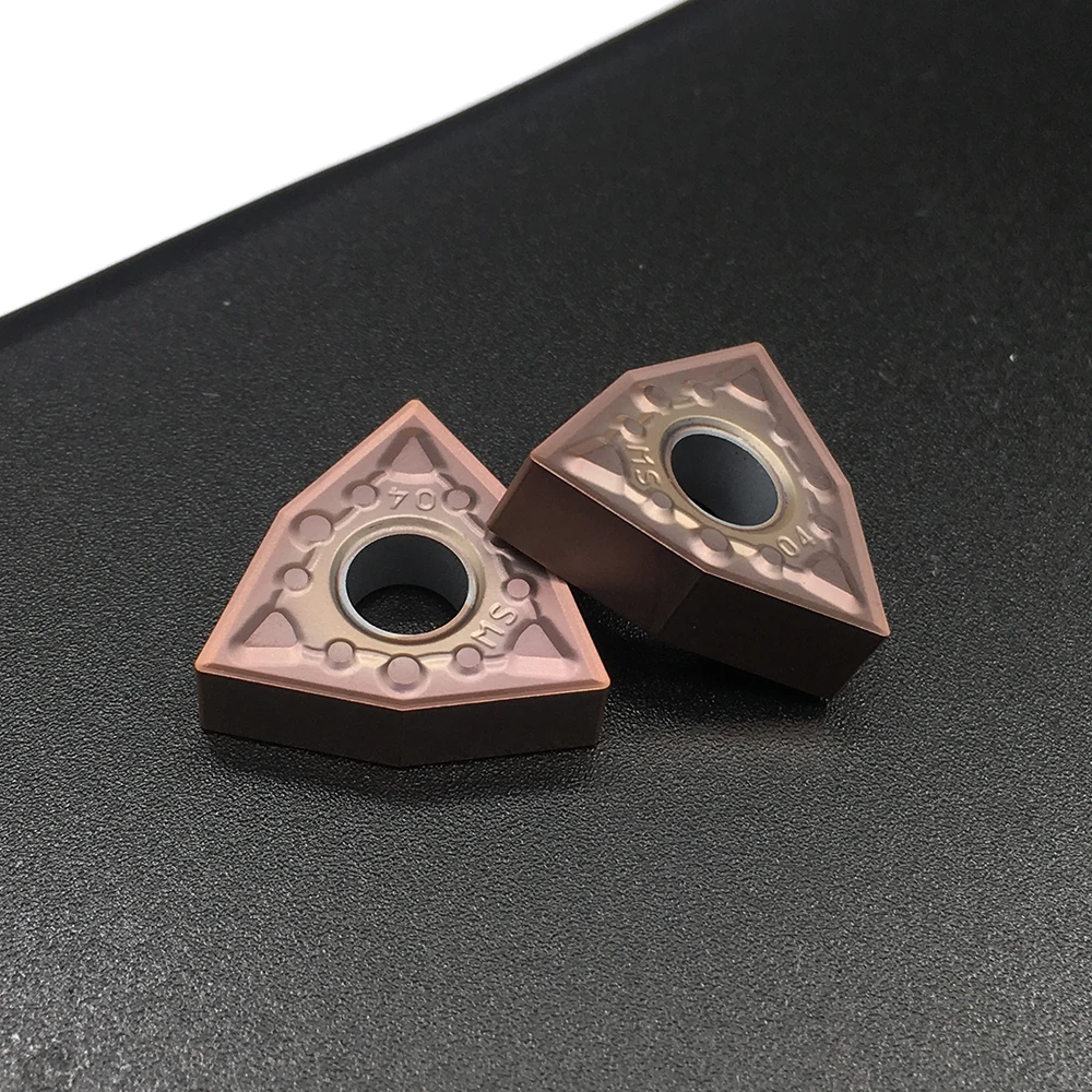 

10PCS WNMG080404 JMS FT1125 Carbide Insert External Turning Tool Carbide Insert lathe cutter For Stainless Steel Turning Tools