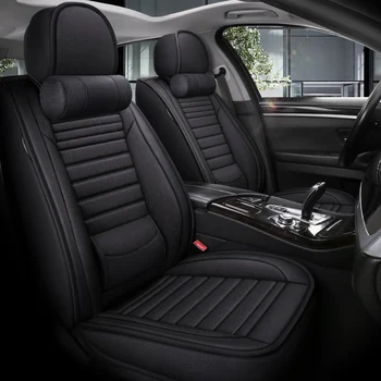

Full Coverage flax fiber car seat cover auto seats covers for fiat albea freemont grande punto linea tipo