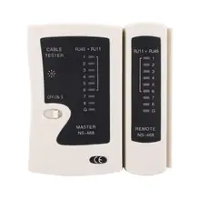Тестер сетевого кабеля RJ45 RJ11 RJ12 LAN Кабельный тестер провода сетевой инструмент Кабельный выключатель Finder