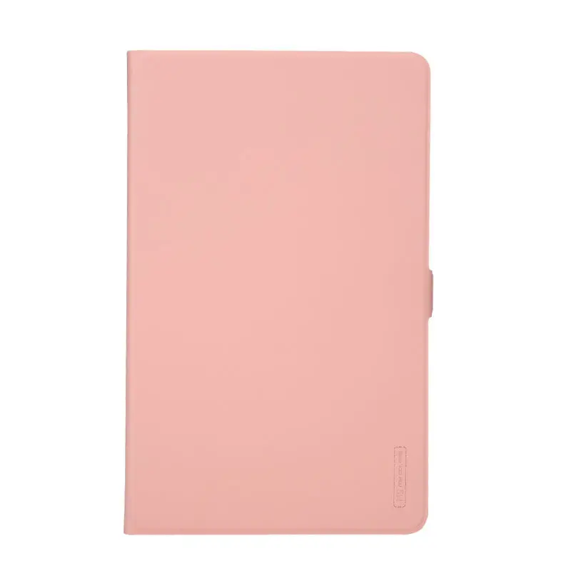 Тонкий чехол из искусственной кожи для samsung Galaxy Tab S4, 10,5 дюймов, T830 T835, SM-T830, умный чехол, чехол для планшета, окрашенная оболочка+ пленка+ стилус - Цвет: Rose gold
