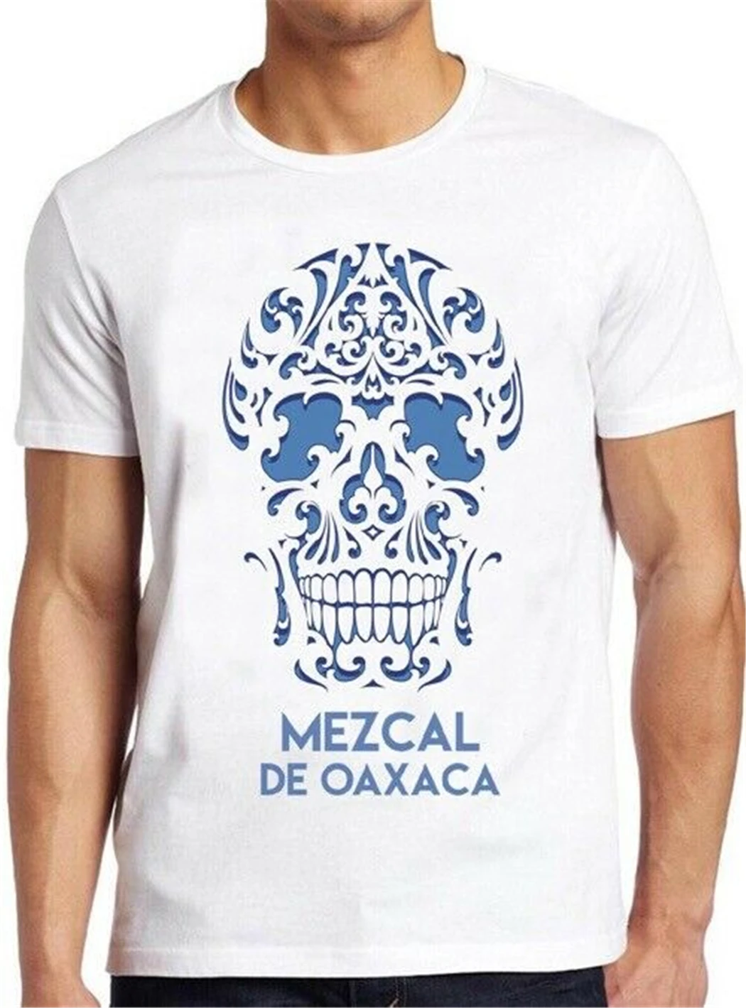 Mezcal футболка Мексика Винтаж Текила сахар Oaxaca череп подарок крутая для молодежи