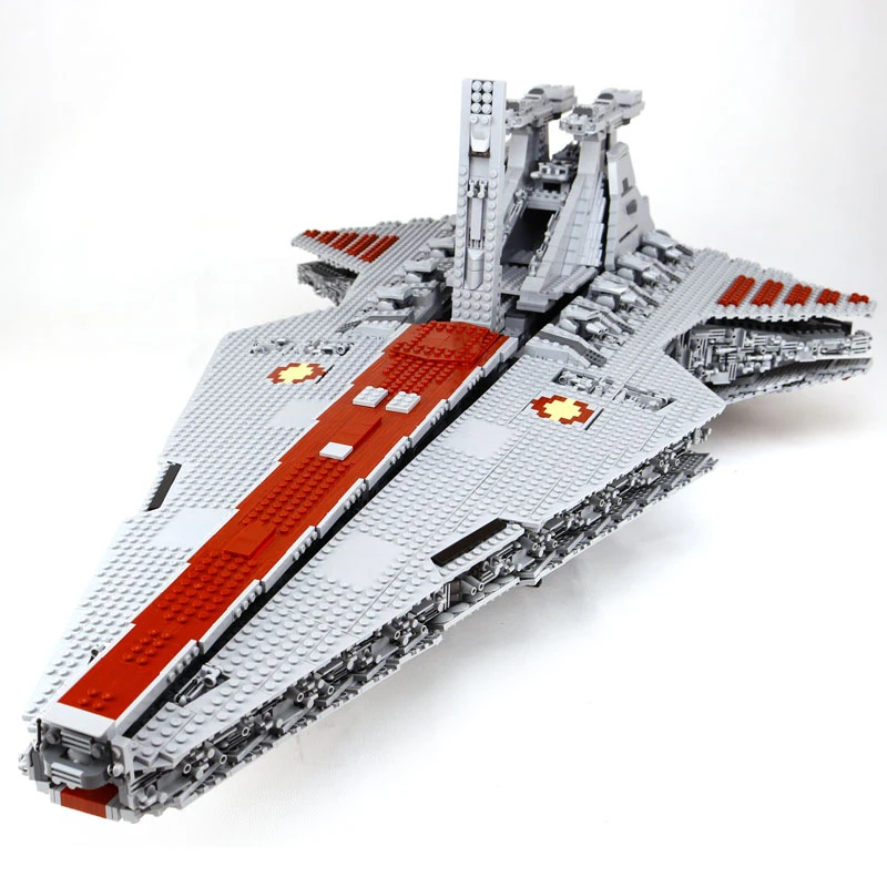 

05077 UCS Venator Star Destroyer Compatible LeSet Star Plan Moc Set Building Blocks Bricks Educational Toys Birthday Gifts