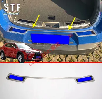 

Stainless Steel Rear Bumper Protection Outside Trunk Sill Decorative Plate Pedal For Lexus UX UX200 250H 260H 2019 2020