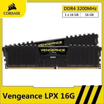 

CORSAIR Vengeance LPX RAM DDR4 16GB 32GB 3200MHz Desktop Memory PC Computer Desktop Memoria RAM DDR4 288 Pin DIMM Module