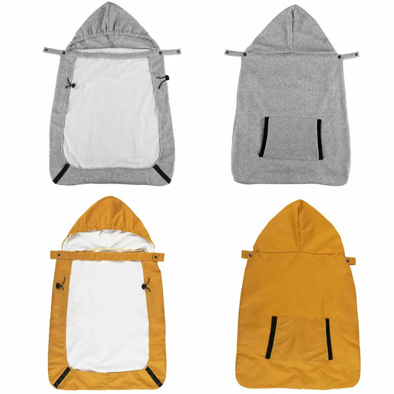 2020 Breathable Front Facing Baby Carrier Wrap Comfort Sling Winter Warm Cover Cloak Blanket With Pocket Safety Carrier