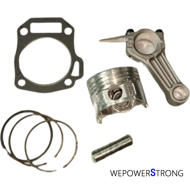 Connecting Rod+piston Rings+head Gasket Kit For China Model 170fd 70mm
