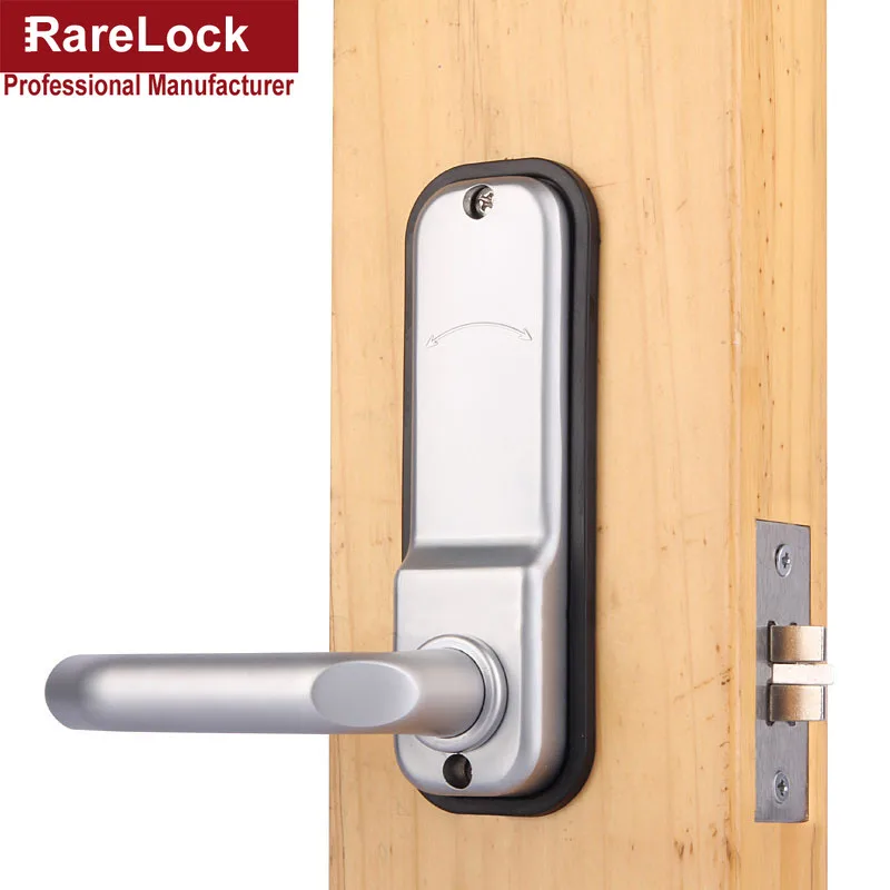 Rarelock комбинированная Ручка Дверной замок пользовательский пароль для домашнего офиса магазин отеля школы аппаратные средства DIY OS209A aa